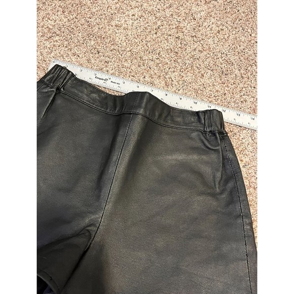 100% Authentic Leather Vintage Shorts Sz 7/8 - Picture 5 of 6
